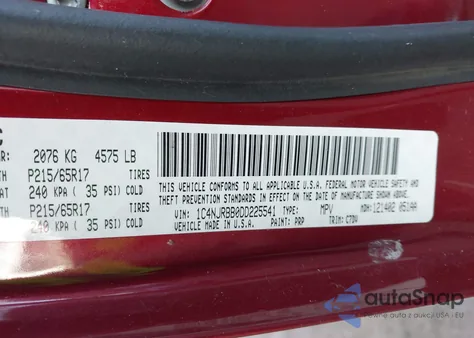 2013 Jeep Patriot Sport from USA, damaged, VIN 1C4NJRBB0DD225541